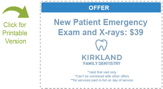 Free in-office teeth whitening for new patients