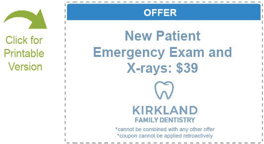 coupon - New Patient Emergency Exam and X-rays